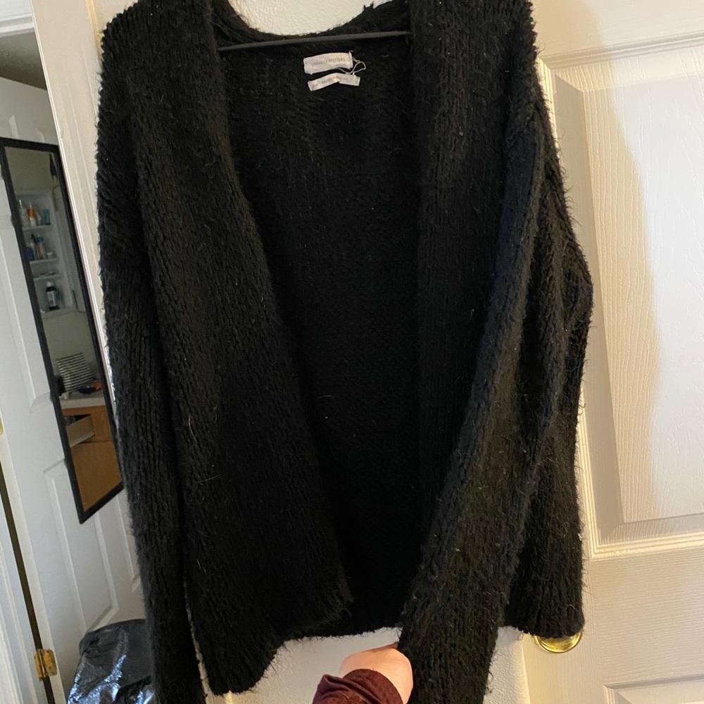 UO black cardigan